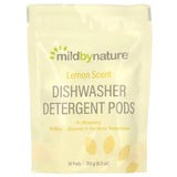 Mild By Nature Dishwashing Detergent Pods Lemon Scent - 10 loads (180g)