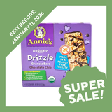 Annie's Organic Drizzle Granola Bars - Chocolate Chip (130g)