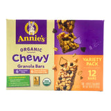 Annie's Organic Chewy Granola Bars - Variety Pack (12bars 302g) - Organics.ph