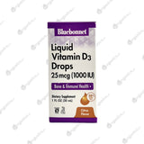 Bluebonnet Liquid Vitamin D3 Drops 25 mcg 1,000 IU (30ml) - Organics.ph