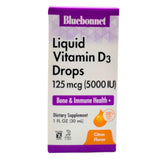 Bluebonnet Liquid Vitamin D3 Drops 5000 IU (30ml) - Slightly Damaged - Organics.ph