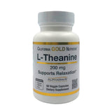 California Gold Nutrition L-Theanine 200mg (60 caps) - Organics.ph