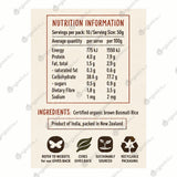 Ceres Organics Brown Basmati Rice (500g) - Organics.ph