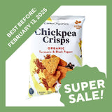 Ceres Organics Chickpea Crisps (Turmeric & Black Pepper) (100g) - Slightly Damaged - Organics.ph