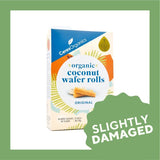 Ceres Organics Coconut Wafer Rolls - Original (80g) - Slightly Damaged - Organics.ph