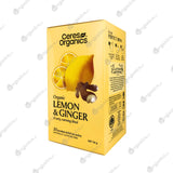 Ceres Organics Tea - Lemon & Ginger (20 bags) - Organics.ph