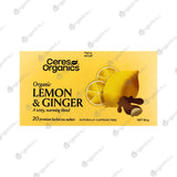 Ceres Organics Tea - Lemon & Ginger (20 bags) - Slightly Damaged - Organics.ph