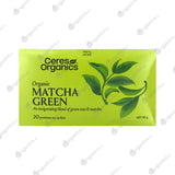 Ceres Organics Tea - Matcha Green (20 bags) - Organics.ph