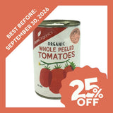 Ceres Organics Whole Peeled Tomatoes (400g) - Slightly Damaged - Organics.ph