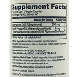 Doctor's Best High Absorption CoQ10 with BioPerine 200mg (60Caps) - Organics.ph