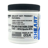 EVLution Nutrition Shilajit - Unflavored (75g) - Organics.ph