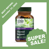 GAIA Herbs Thyroid Support (60 caps) - Organics.ph
