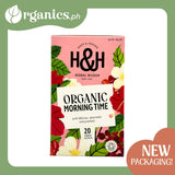 Heath and Heather Organic Tea - Bright & Fruity Morning Time - Rosehip, Guarana, Ginseng (20 bags) - Organics.ph