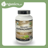 NaturaLife Labs Organic Ashwagandha 2100mg (100 veg caps) - Organics.ph