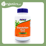 Now Dandelion Root 500 mg (100 caps) - Organics.ph