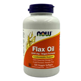 Now Organic Flax Oil 1000mg (120 softgels) - Organics.ph
