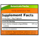 Now Senna Leaves 470 mg (100 caps) - Organics.ph