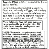 Now Senna Leaves 470 mg (100 caps) - Organics.ph