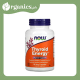 Now Thyroid Energy Thyroid Support (90 caps, 45 servings) - Organics.ph