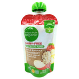 Simple Truth Organic Baby Food Puree Level 4 - Apple Banana Strawberry Oatmilk Yogurt Alternative (113g) - Organics.ph