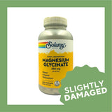Solaray Magnesium Glycinate 350mg (240 veg caps) - Slightly Damaged - Organics.ph