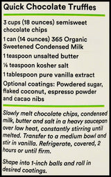 365 Organic Condensed Milk - Sweetened (397g) - Organics.ph