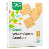 365 Organic Wheat Square Crackers (227g) - Organics.ph