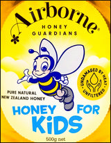 Airborne New Zealand Natural Honey For Kids (500g) - Organics.ph