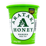 Arataki New Zealand Manuka Honey MGO 70+ (250g) - Organics.ph