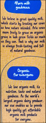 Arla Organic Low Fat Milk (1 Liter) - Organics.ph