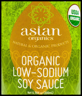 Asian Organics Low Sodium Soy Sauce (200ml) - Organics.ph