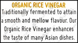 Asian Organics Rice Vinegar (600ml) - Organics.ph