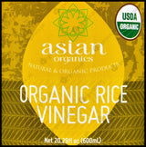 Asian Organics Rice Vinegar (600ml) - Organics.ph