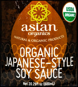 Asian Organics Soy Sauce (600ml) - Organics.ph