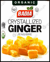 Badia Organic Crystallized Ginger (283.5g) - Organics.ph