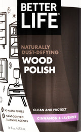 Better Life Natural Wood Polish - Cinnamon & Lavender (473ml) - Organics.ph