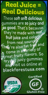 Black Forest Organic Gummy Worms (113g) - Organics.ph