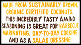 Blissful Organic Coconut Amino Sauce - Sweet & Salty (250ml) - Organics.ph