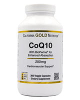 California Gold Co Q-10 200mg (360 caps) - Organics.ph