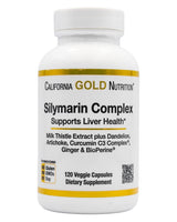 California Gold Silymarin Complex 300mg Milk Thistle (120 veg caps) - Organics.ph