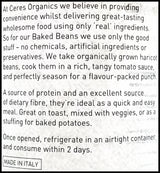 Ceres Organics Baked Beans (420g) - Organics.ph