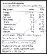 Ceres Organics Black Sesame Seeds (125g) - Organics.ph