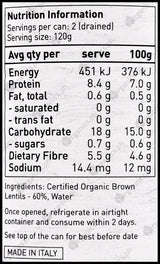 Ceres Organics Brown Lentils (400g) - Organics.ph