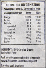 Ceres Organics Buckwheat Flour (700g) - Organics.ph