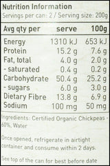 Ceres Organics Chickpeas Garbanzo Beans (400g) - Organics.ph