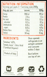 Ceres Organics Chopped Tomatoes (400g) - Organics.ph