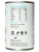 Ceres Organics Coconut Milk (400ml) - Organics.ph