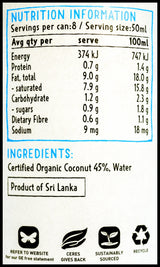 Ceres Organics Coconut Milk (400ml) - Organics.ph