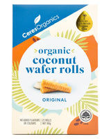 Ceres Organics Coconut Wafer Rolls - Original (80g) - Organics.ph