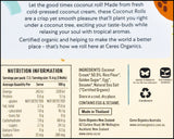 Ceres Organics Coconut Wafer Rolls - Original (80g) - Organics.ph